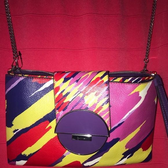 Calvin Klein retro cluch - Picture 2 of 7